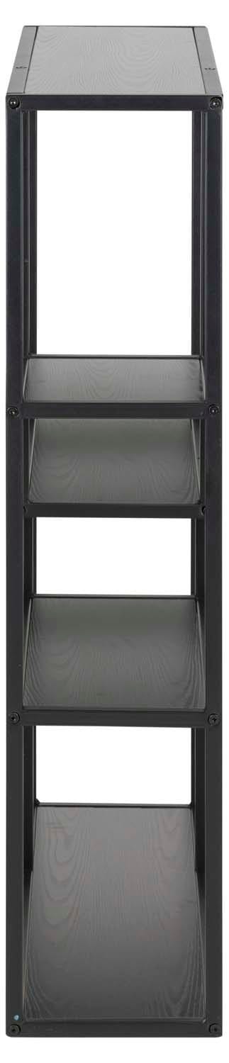 Vegghylle HOME4YOU Seaford 75x20x91 cm Svart - svart - Oppbevaring - Hyller - Vegghylle