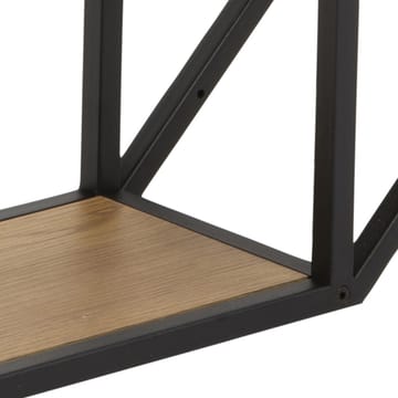 Vegghylle HOME4YOU Seaford 77x20x77 cm Natur - naturlig / vill eik-look - Oppbevaring - Hyller - Vegghylle