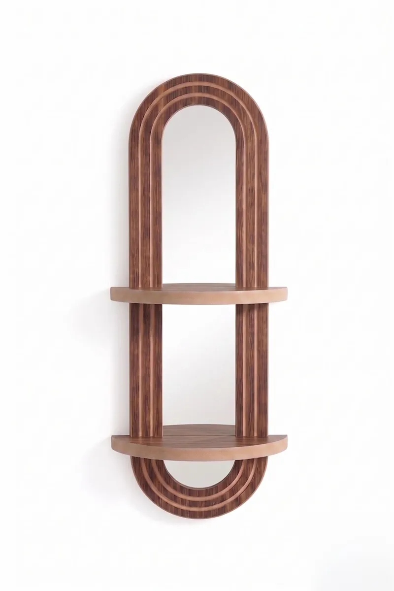 Vegghylle Homitis Armona Wall VI (26 x 70 x 13 cm) Wenge, undefined