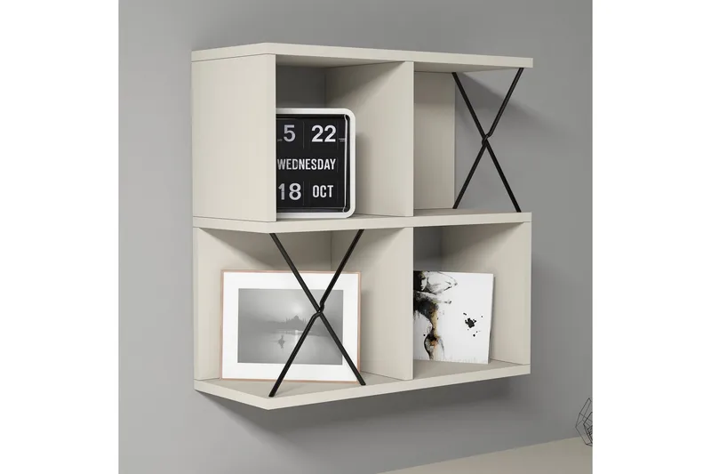 Hovdane Vegghylle 60 cm, Brun/Svart