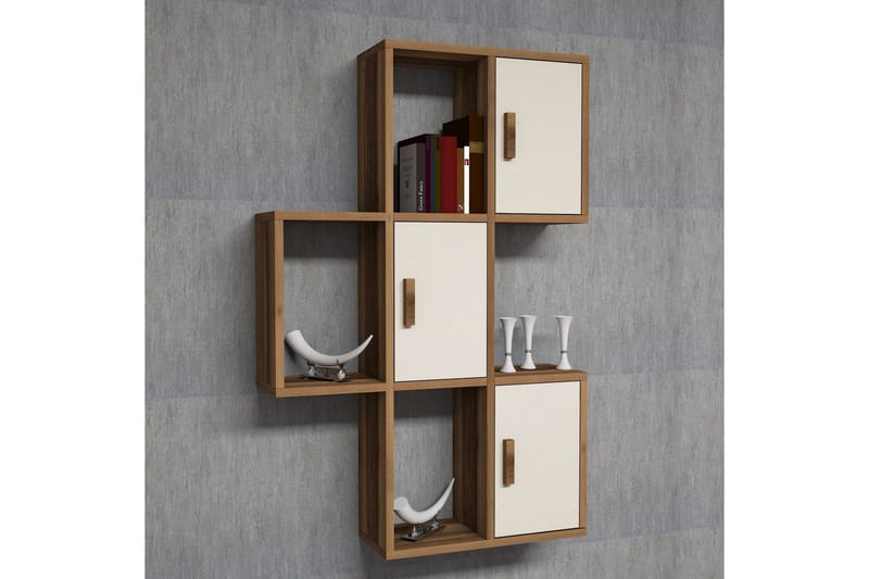 Hovdane Vegghylle 75 cm - Brun - Oppbevaring - Hyller - Vegghylle