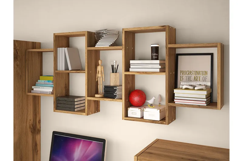 Hylle 161 cm - Natur - Oppbevaring - Hyller - Vegghylle