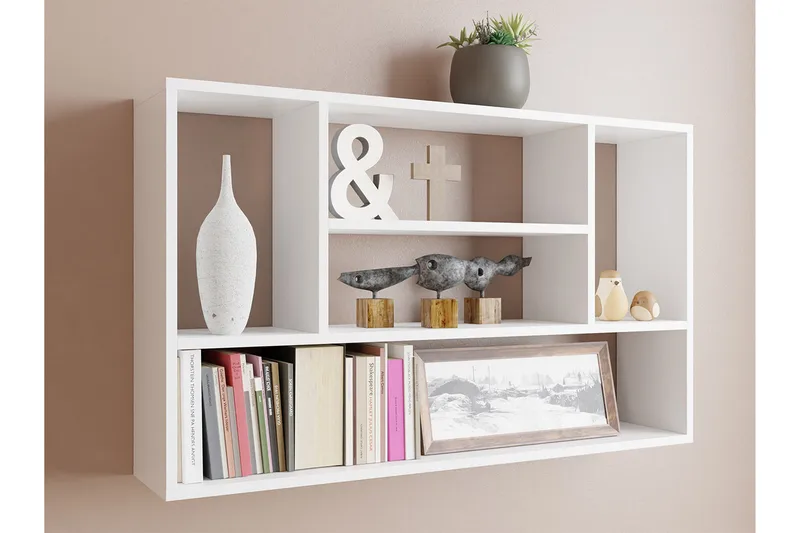 Hylle PAPIKO - Hvit - Oppbevaring - Hyller - Vegghylle