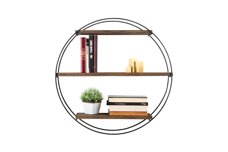 Jundiai Vegghylle 60x15 cm 3 Hyller - Oppbevaring - Hyller - Vegghylle