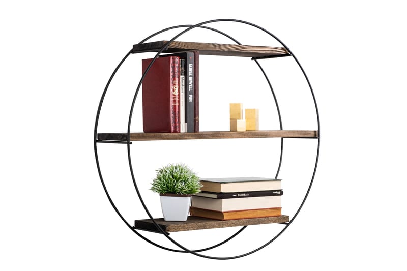 Jundiai Vegghylle 60x15 cm 3 Hyller - Oppbevaring - Hyller - Vegghylle