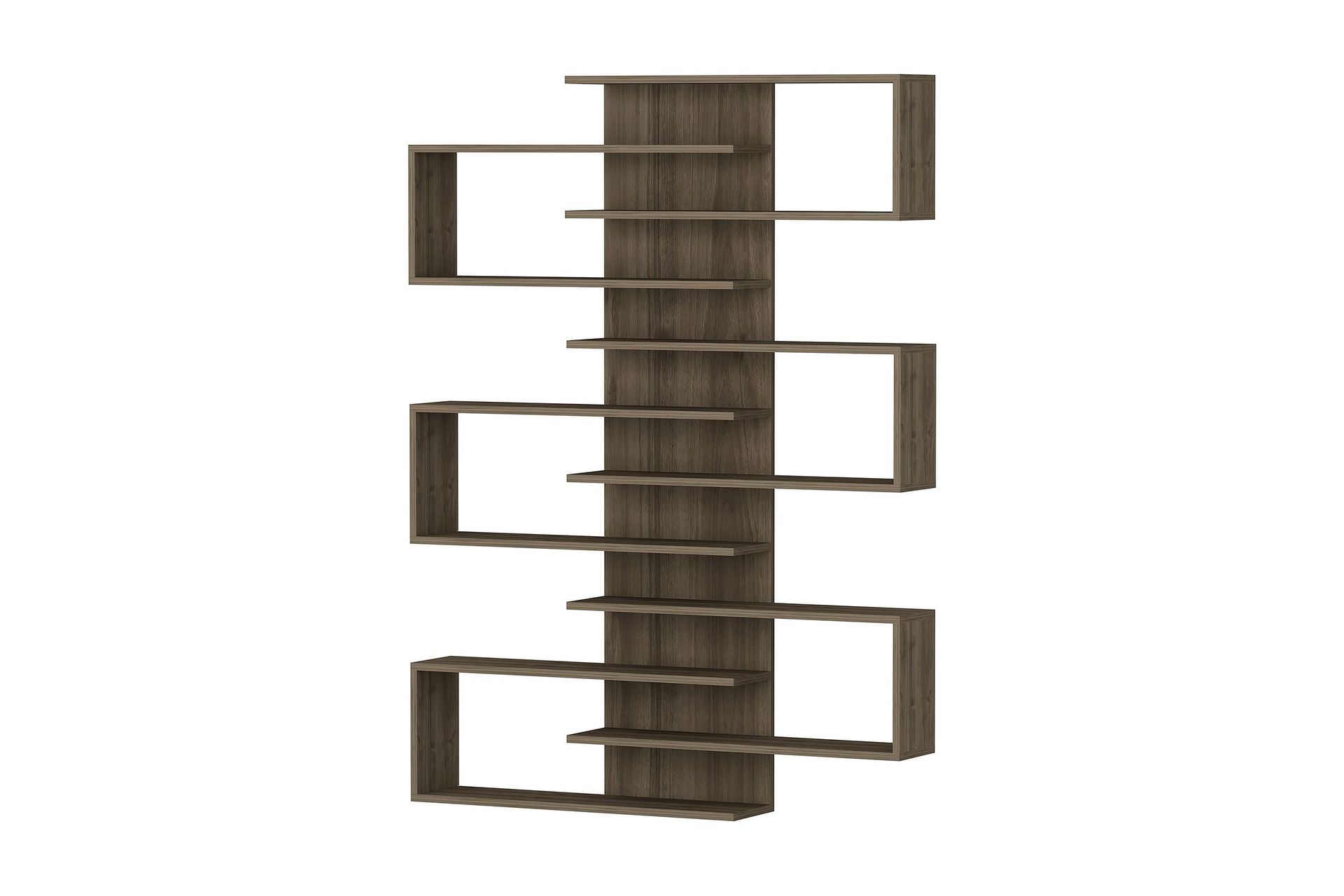 Karber Bokhylle 75 cm - Valnøtt