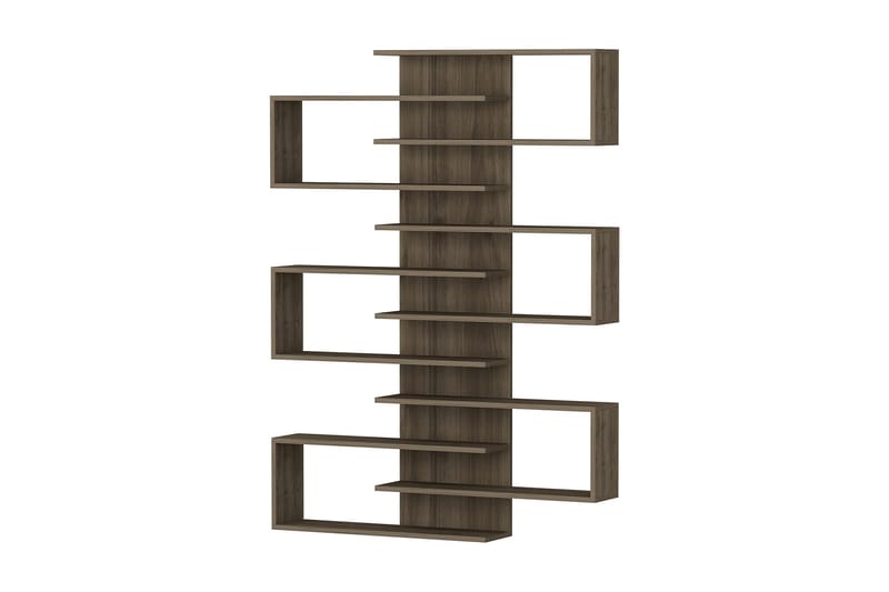 Karber Bokhylle 75 cm, Valnøtt