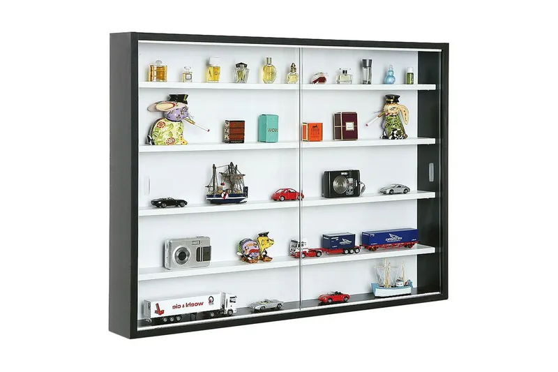 Komori Veggmonter 80 cm, Svart/Hvit