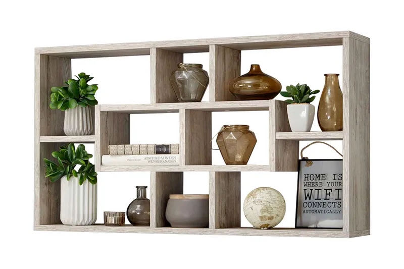 Lacaille Vegghylle 85 cm - SandEik - Oppbevaring - Hyller - Vegghylle