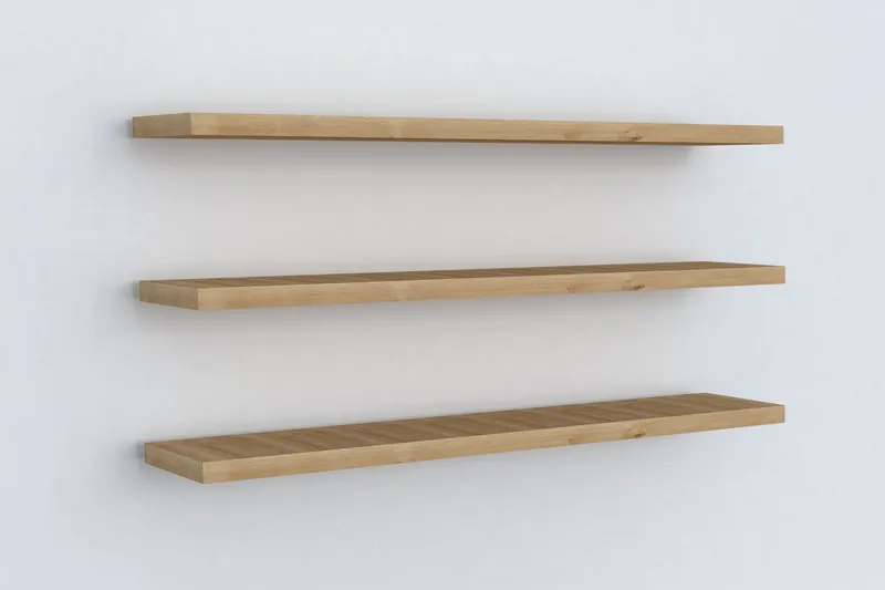 Lakasha Vegghylle 2 cm - Blå - Oppbevaring - Hyller - Vegghylle