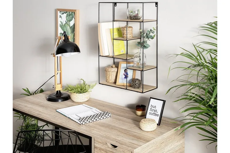 Laurel Vegghylle 37 cm - Tre / Natur - Oppbevaring - Hyller - Vegghylle