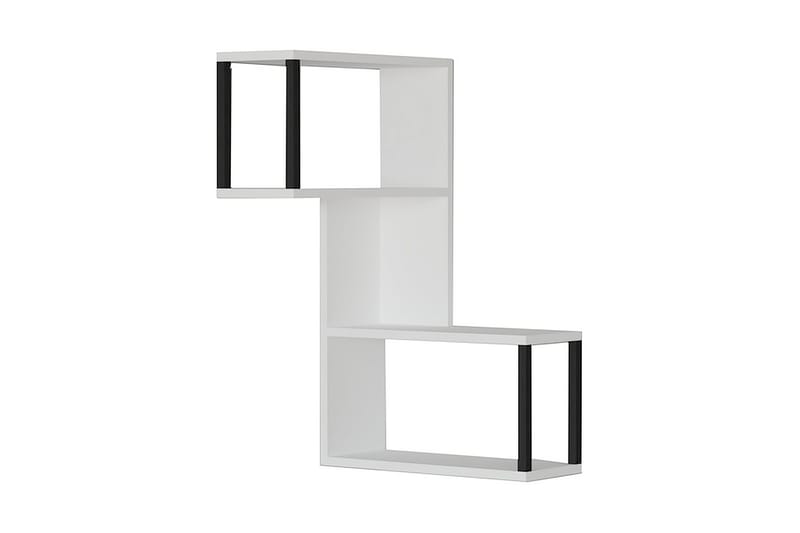 Lawren Vegghylle 20x84 cm 4- pk - Hvit - Oppbevaring - Hyller - Vegghylle