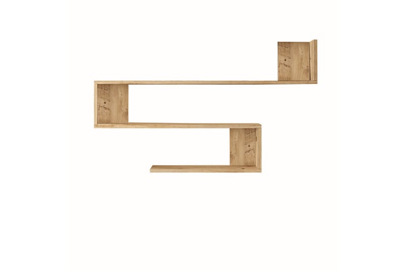 Lefford Vegghylle 120 cm - Brun - Oppbevaring - Hyller - Vegghylle