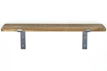 Lilamae Vegghylle 60 cm - Svart / Valnøtt - Oppbevaring - Hyller - Vegghylle