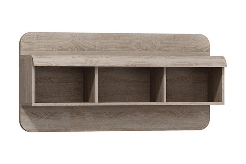 Link Vegghylle 120x25x56 cm - Beige / Grå - Oppbevaring - Hyller - Vegghylle