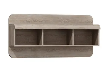 Link Vegghylle 120x25x56 cm beige||Grå - Oppbevaring - Hyller - Vegghylle