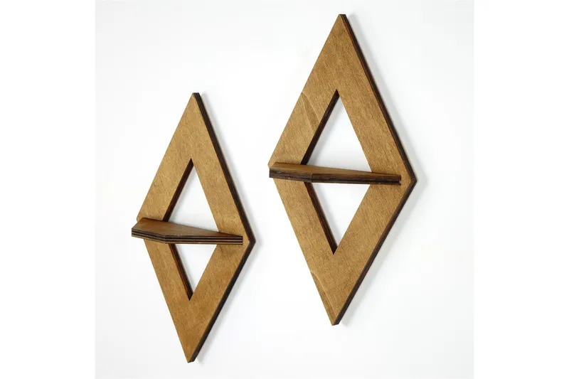 Nagaji Vegghylle 38 cm, Valnøtt