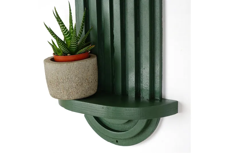 Nagaji Vegghylle 40 cm - Green - Oppbevaring - Hyller - Vegghylle