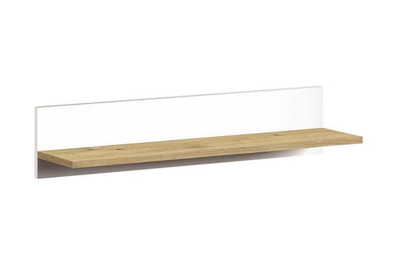 Nero Hylle 80 cm - Natur|Hvit - Oppbevaring - Hyller - Vegghylle