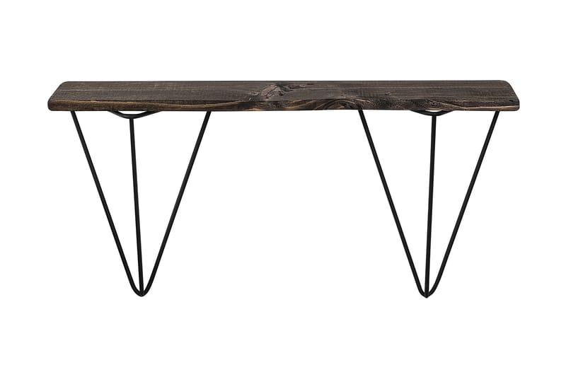 Neubs Vegghylle 15x60 cm - Svart / Valnøtt - Oppbevaring - Hyller - Vegghylle