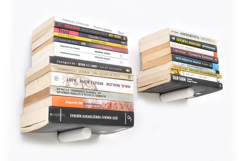 Noke Vegghylle 21 cm, Svart / Hvit