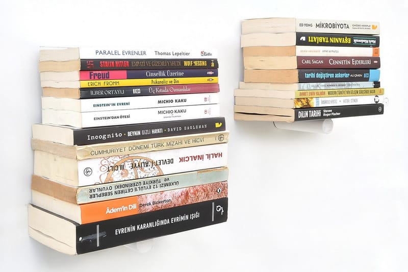 Noke Vegghylle 21 cm - Svart / Hvit - Oppbevaring - Hyller - Vegghylle