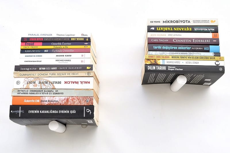 Noke Vegghylle 21 cm - Svart / Hvit - Oppbevaring - Hyller - Vegghylle