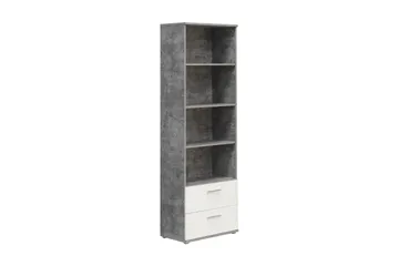 Paesley Hylle 60x188 cm - Grå - Oppbevaring - Hyller - Bokhylle