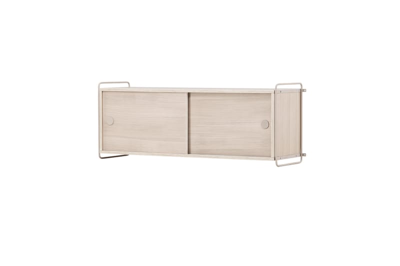 Paris Vegghylle 122x35 cm Hvit - Oppbevaring - Hyller - Vegghylle