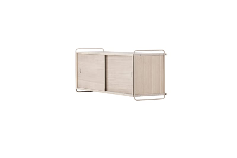 Paris Vegghylle 122x35 cm Hvit - Oppbevaring - Hyller - Vegghylle