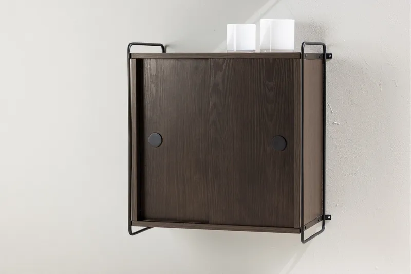 Paris Vegghylle 60x35 cm - Brun - Oppbevaring - Hyller