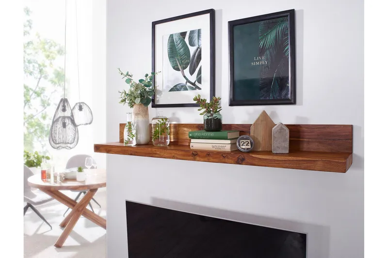 Pietrantonio Vegghylle - Brun - Oppbevaring - Hyller - Vegghylle