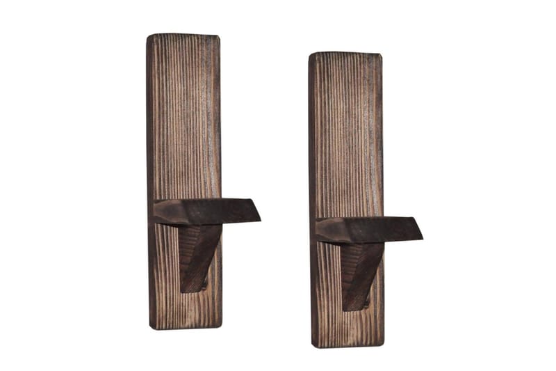 Pukkuri Vegghylle 10 cm - Brun - Oppbevaring - Hyller - Vegghylle