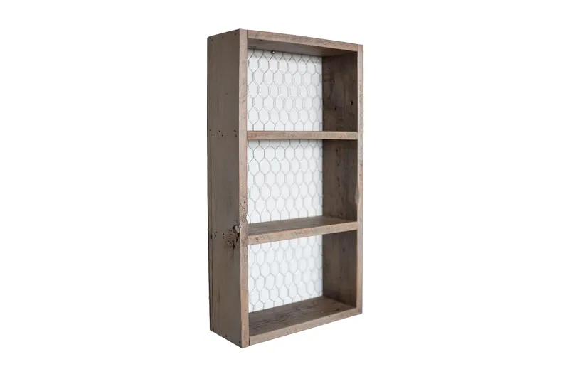 Pukkuri Vegghylle 30 cm, Brun