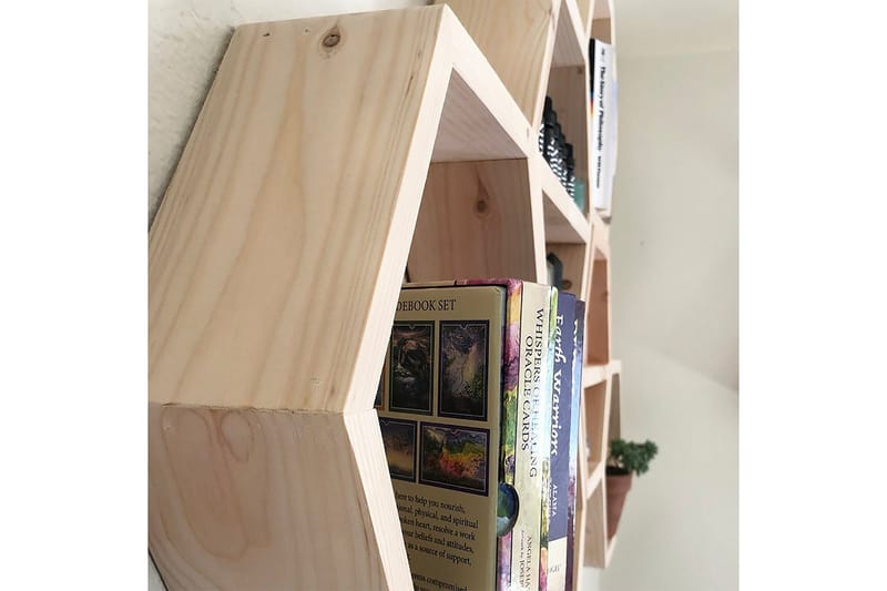 Pukkuri Vegghylle 42 cm - Brun - Oppbevaring - Hyller - Vegghylle