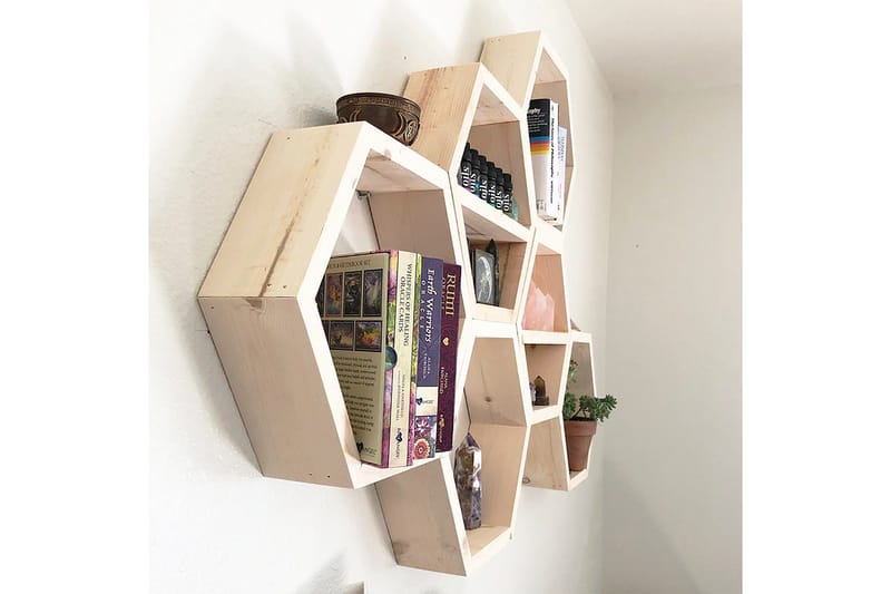 Pukkuri Vegghylle 42 cm - Brun - Oppbevaring - Hyller - Vegghylle