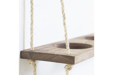 Pukkuri Vegghylle 60 cm i Tre - Brun - Oppbevaring - Hyller - Vegghylle