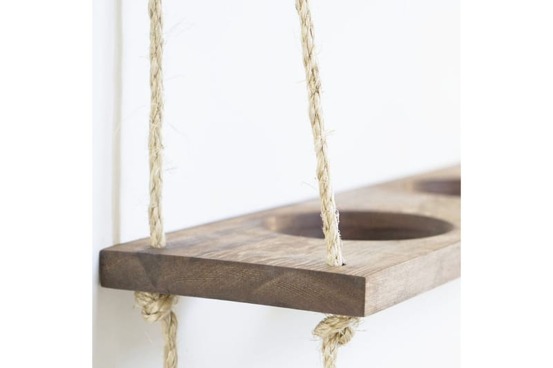 Pukkuri Vegghylle 60 cm i Tre - Brun - Oppbevaring - Hyller - Vegghylle
