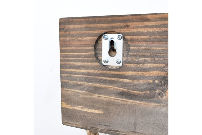 Pukkuri Veggoppheng 14 cm - Brun - Hus & oppussing - Kjøkken & bad - Baderom - Baderomstilbehør - Håndklehenger