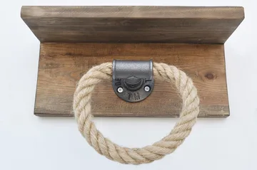 Pukkuri Veggoppheng 30 cm - Brun - Oppbevaring - Hyller - Vegghylle