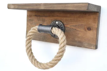 Pukkuri Veggoppheng 30 cm - Brun - Oppbevaring - Hyller - Vegghylle