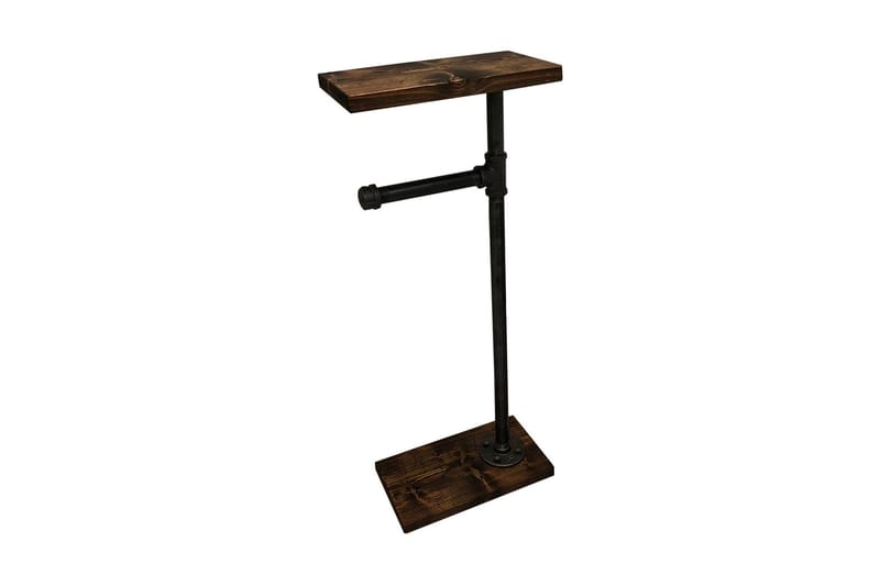 Pukkuri Papirholder 30 cm - Brun/Svart - Oppbevaring - Hyller - Vegghylle