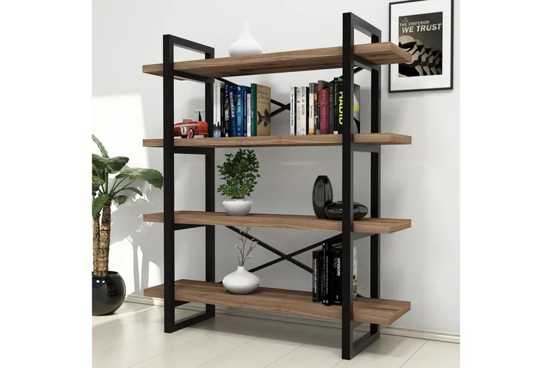 Puqa Design Bokhylle - Oppbevaring - Hyller - Vegghylle