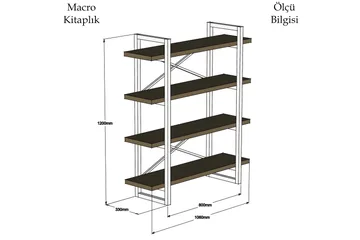 Puqa Design Bokhylle - Oppbevaring - Hyller - Vegghylle