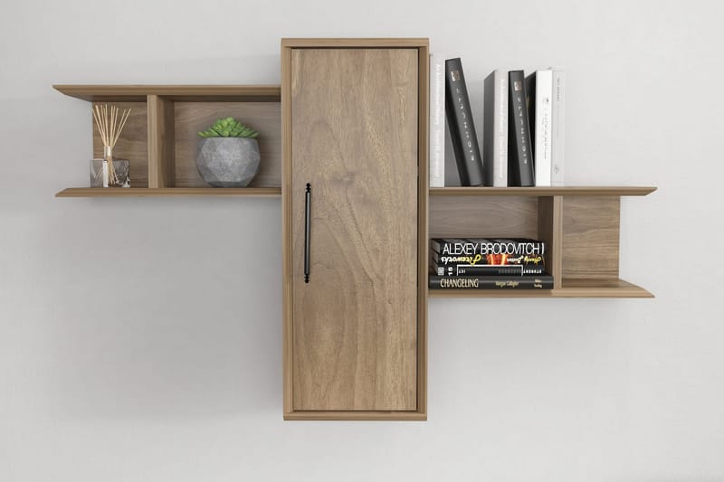 Rinorea Vegghylle 118,6x51,8 cm - Brun - Oppbevaring - Hyller - Vegghylle