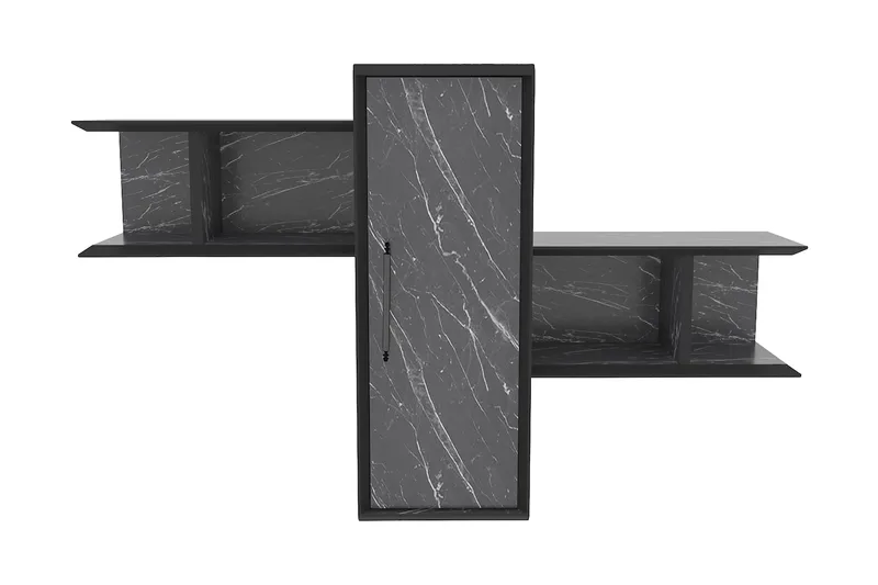 Rinorea Vegghylle 118,6x51,8 cm, Svart