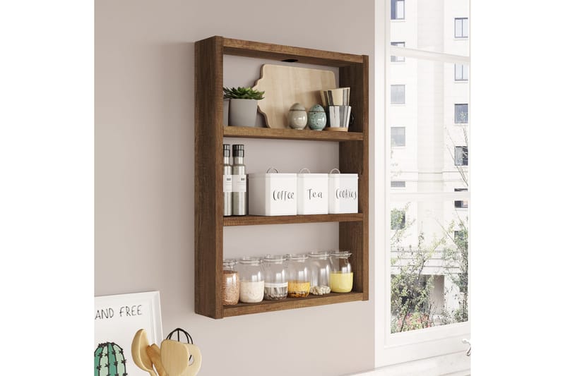 Rinorea Vegghylle 43,2x60 cm - Beige - Oppbevaring - Hyller - Vegghylle