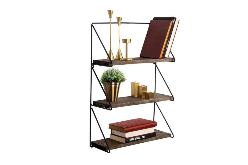 Rinorea Vegghylle 60x15 cm 3 Hyller - Oppbevaring - Hyller - Vegghylle