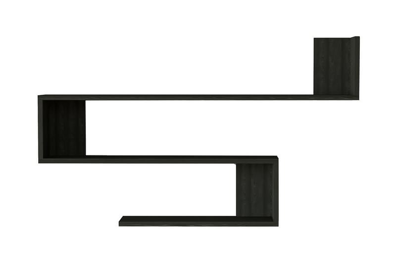 Rollingford Vegghylle 20x120 cm 3- pk - Antrasitt - Oppbevaring - Hyller - Vegghylle