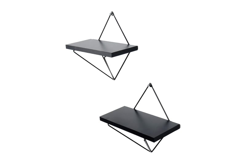 Sivrice Vegghylle 30x14 cm - Hvit - Oppbevaring - Hyller - Vegghylle